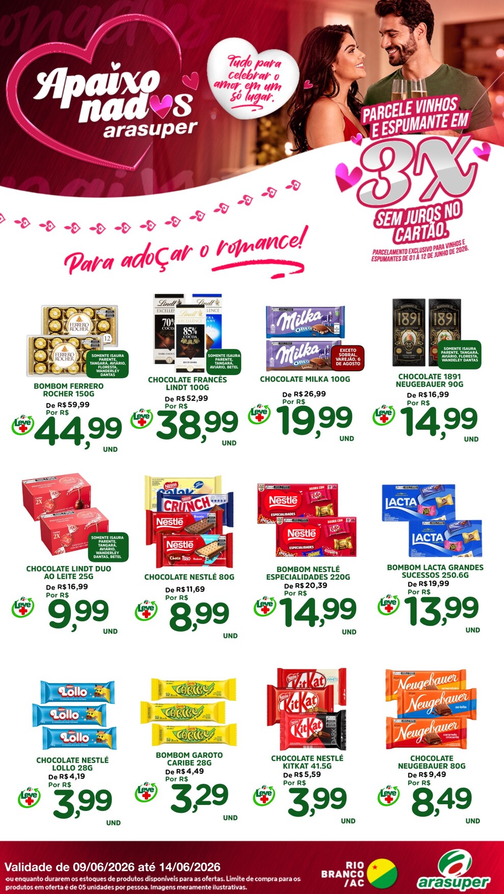 OFERTAS DIA DOS NAMORADOS