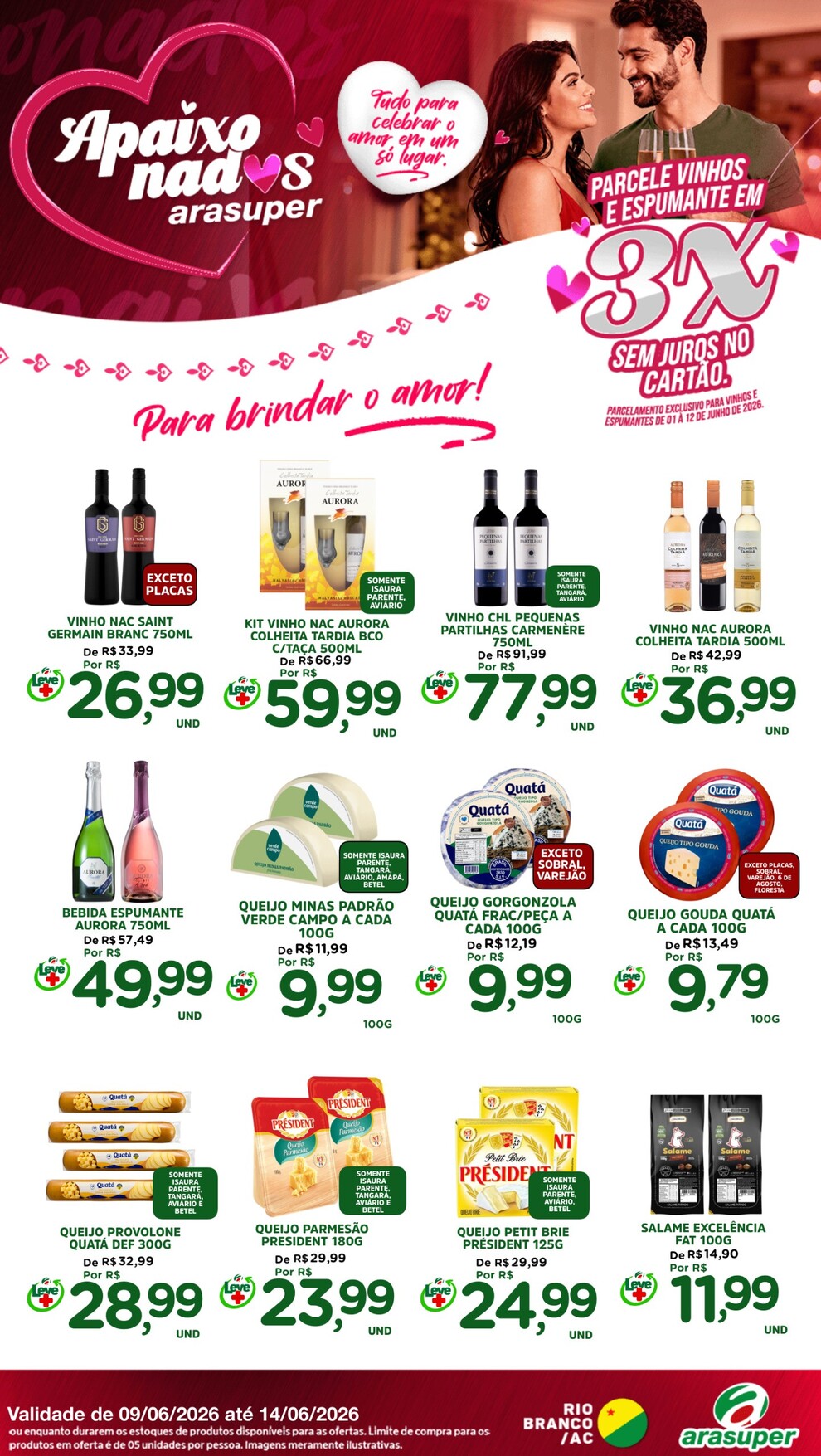 OFERTAS DIA DOS NAMORADOS