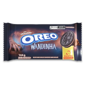 Biscoito Recheado Oreo Chocolate 144g