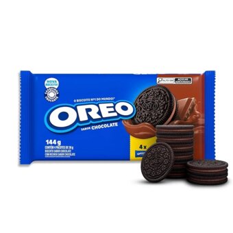 Biscoito Recheado Oreo Chocolate 144g
