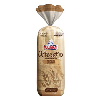 Pão de Forma Original Pullman Artesano Pacote 500g