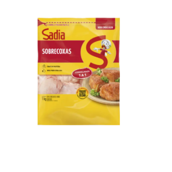 Sobrecoxa Frango Sadia Cong zip1Kg