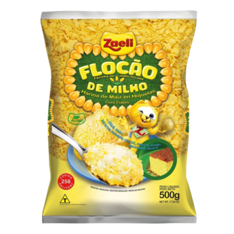 Flocão De Milho Zaeli 500G