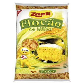 Flocão De Milho Zaeli 500G