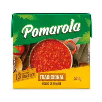 Molho De Tomate Pomarola Tradicional Tp 520G