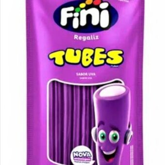 BALA RECH FINI TUBES 80G UVA BRILHO