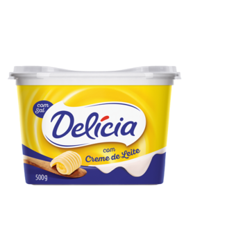 Margarina Delícia Com Sal Pote 500G