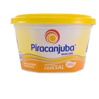 Manteiga Com Sal Piracanjuba Pote 200 G