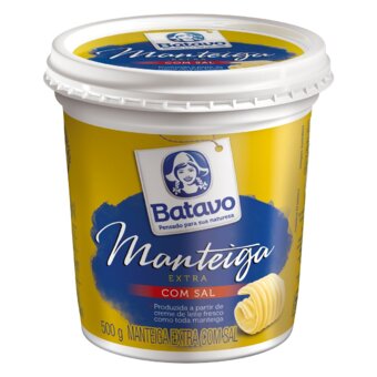 Manteiga Batavo Com Sal 500G