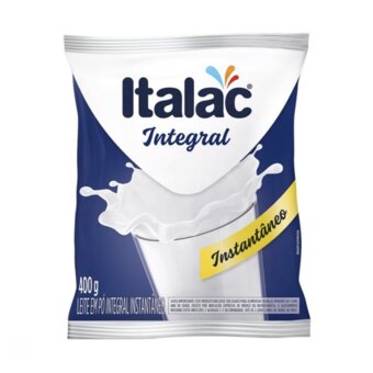 Leite Em Pó Italac Instantâneo Integral 400G