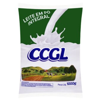Leite Em Pó Ccgl Integral Embalagem 1Kg