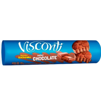 Biscoito Recheado Visconti Chocolate 125G
