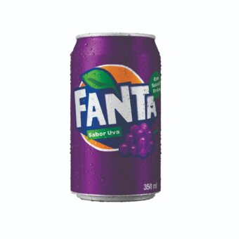 Refrigerante Fanta Uva Lata 350Ml