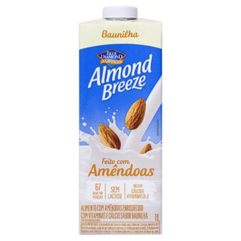 Bebida De Amêndoas Almond Breeze Baunilha 1L