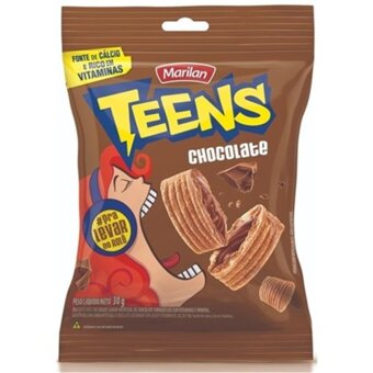 Biscoito Marilan Teens Chocolate 30G