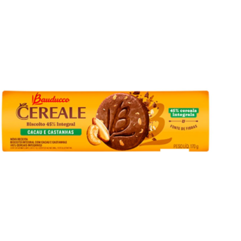 Biscoito Cereale Bauducco Castanha 170G