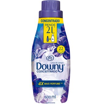 Amaciante Downy Concentrado Lírios Do Campo 500Ml