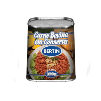 Carne Bovina Em Conserva Bertin Embalagem 320G