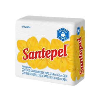 Guardanapo 24X22Cm Santepel 50Und.