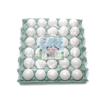 Ovos Brancos Médios Primavera Cartela 30Un