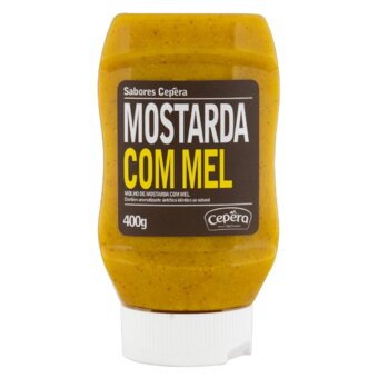 Mostarda Cepêra com Mel Embalagem 400G