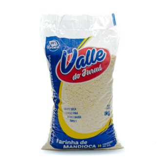 Farinha de Mandioca Valle Jurua Tipo 1 1Kg