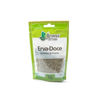 Erva Doce Aroma das Ervas Sementes de Funcho Embalagem 70G