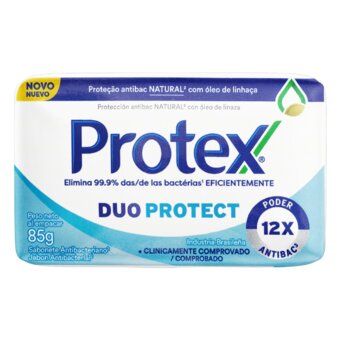 Sabonete Protex Antibacteriano Duo Protect 85G