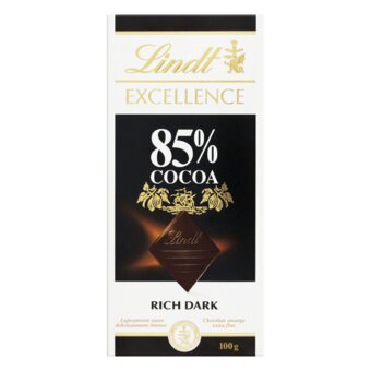 Chocolate Fra Lindt Excellence 85% Cacau 100G