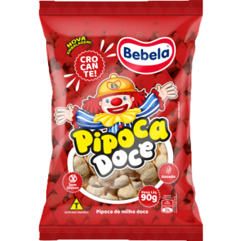 Pipoca Doce Bebela Embalagem 90G