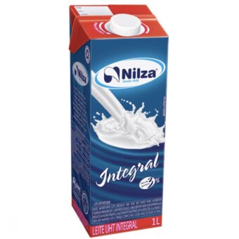 Leite Longa Vida Integral Nilza 1L