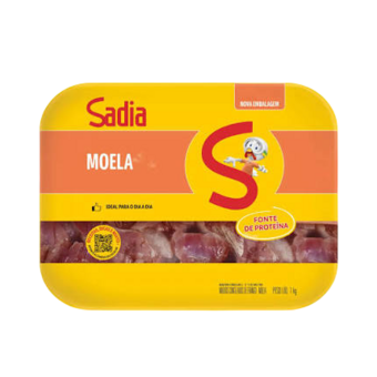 Moela de Frango Sadia Congelada Bandeja 1Kg