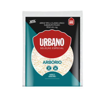 Arroz Arbório Urbano 1Kg