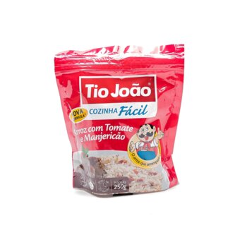 Arroz com Tomate Manjericão Tio João Cozinha Fácil Embalagem 250G