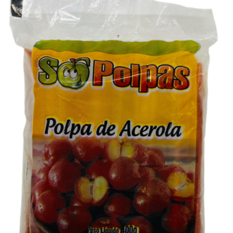 Polpa de Fruta Só Polpas Acerola 400G