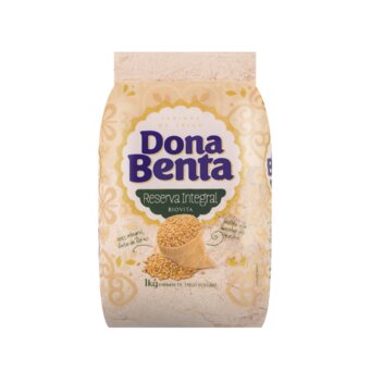 Farinha De Trigo Integral Dona Benta Biovita Pacote 1Kg