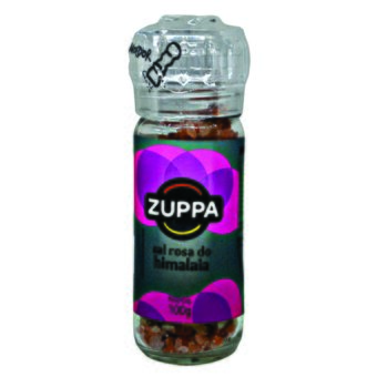 Sal Rosa Do Himalaia Com Moedor Zuppa 100G