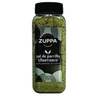 Sal De Parrilla Com Pimenta Do Reino Zuppa 1.04KG