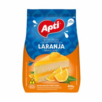 Mistura Para Bolo Apti Laranja 400G