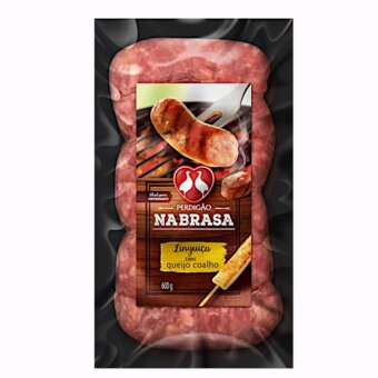 Linguiça Toscana Perdigão Queijo 600G