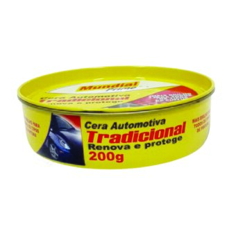 Cera Automotiva Tradicional Mundial Prime 200g