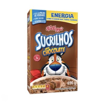 Cereal Matinal Sucrilhos Chocolate Kelloggs 690g