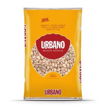 Feijão Carioca Urbano Pacote 1Kg