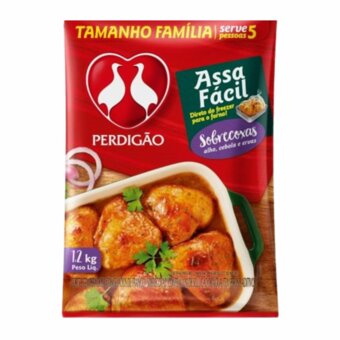 Sobrecoxas De Frango Assa Fácil Perdigão Pacote 1.2kg
