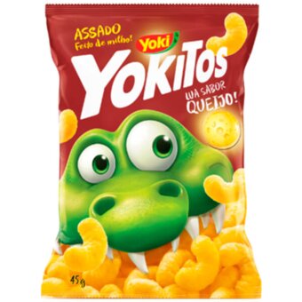 Salgadinho Yokitos Lua Queijo 45G