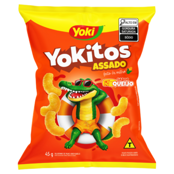 Salgadinho Yokitos Lua Queijo 45G