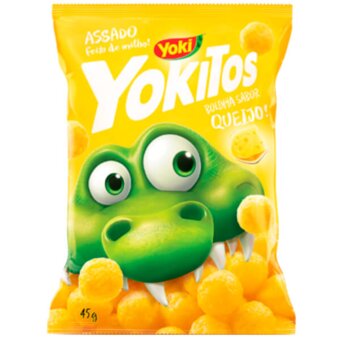 Salgadinho Yokitos Bolinha Queijo 45G