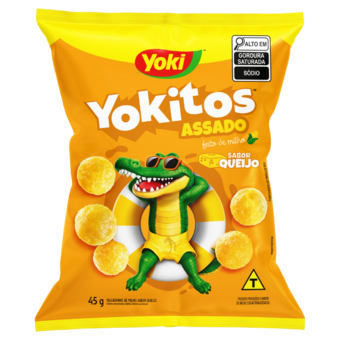 Salgadinho Yokitos Bolinha Queijo 45G