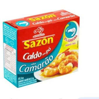 Caldo Pó Camarão Sazón Caixa 32,5g