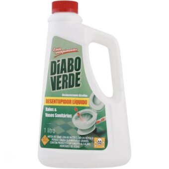Desentupidor Líquido Diabo Verde 1L